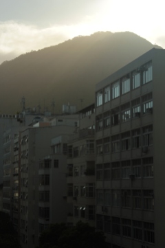 Vista janela apartamento em Copacabana - RJ